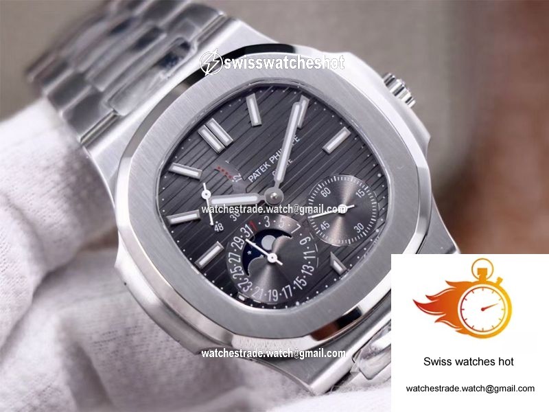 Patek Philippe Nautilus 5712/1A-001 PF Factory Gray Dial 4