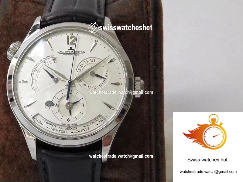 Jaeger-LeCoultre Master Geographic Q1428421 ZF Factory Silver Dial 4