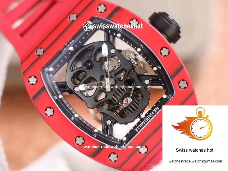 Richard Mille RM052-01 Tourbillon JB Factory Red Ceramic 4