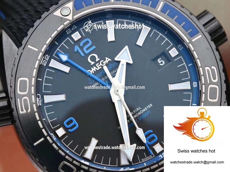 Omega Seamaster 215.92.46.22.01.002 GMT VS Factory Black Ceramic 4