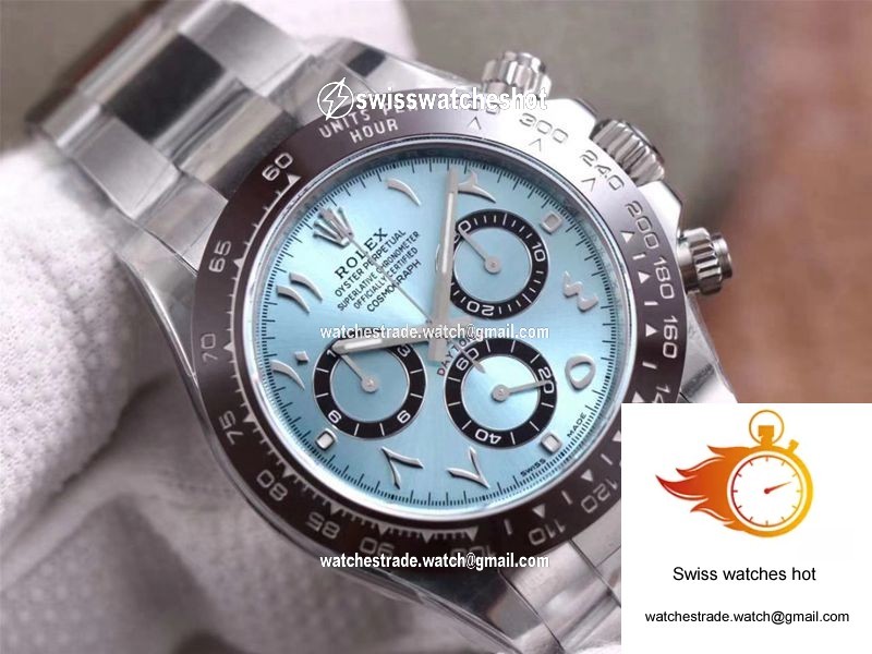 Rolex Daytona M116506-0004 Noob Factory Blue Dial 4130 Movement 4