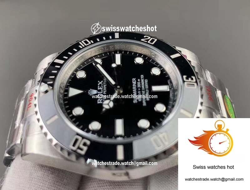 Rolex Submariner 114060-97200 Noob Factory V10 Black Dial 4
