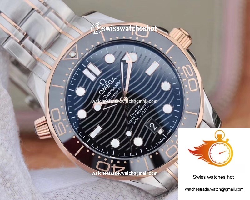 Omega Seamaster Diver 300M 210.20.42.20.01.001 VS Factory Black Dial 4