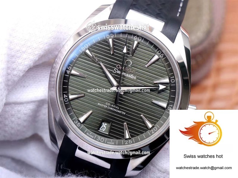 Omega Seamaster 220.13.41.21.10.001 VS Factory Green Dial 4