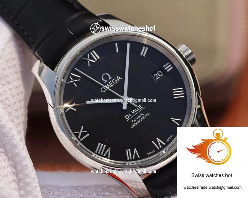 Omega De Ville 431.13.41.21.01.001 VS Factory Black Dial 4