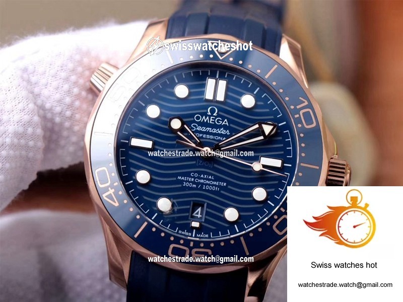 Omega Seamaster 210.62.42.20.03.001 VS Factory Blue Dial 4