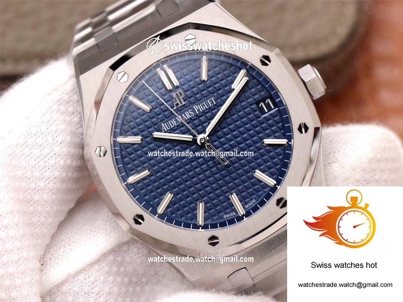 Audemars Piguet Royal Oak 15500ST.OO.1220ST.01 ZF Factory Blue Dial 4