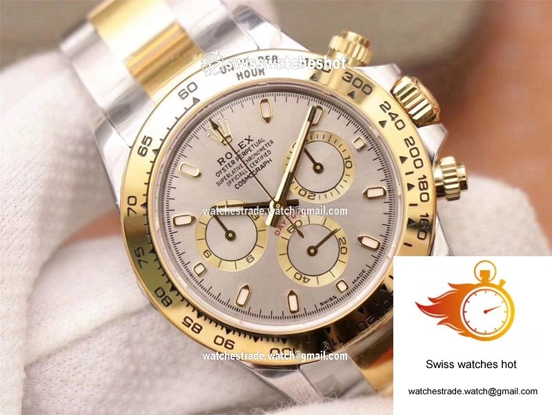 Rolex Daytona Cosmograph m116503-0002 Noob Factory Gray Dial 4