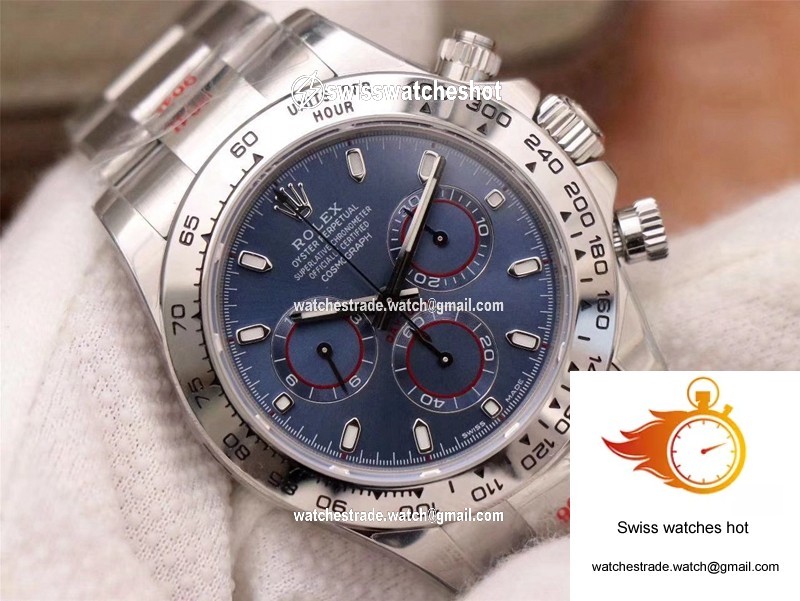 Rolex Daytona Cosmograph 116509-78599 Noob Factory Blue Dial 4