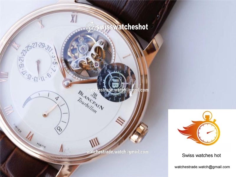 JB Factory Blancpain Villeret Tourbillon 8 Jours 6025-3642-55b 4