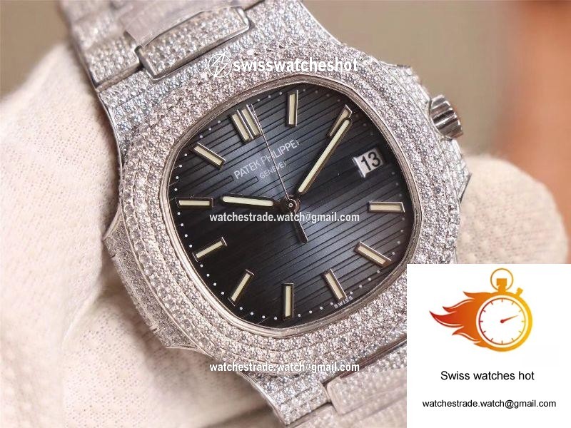Patek Philippe Nautilus 5719-10G 40mm R8 Factory 5711-1A Dial 4