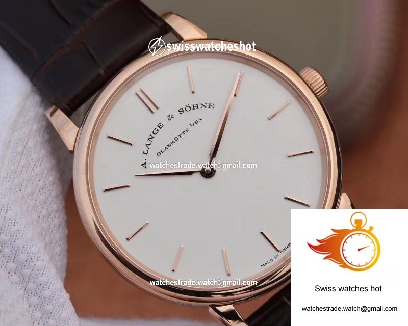 A. Lange & Sohne Saxonia Thin Pink Gold 201.033 SV Factory 4