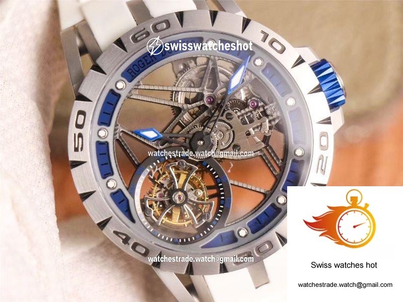 JB Factory Roger Dubuis Excalibur Spider Italdesign Edition RDDBEX0622 Bule 4