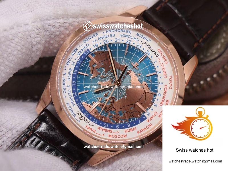 8F Factory Jaeger-LeCoultre Geophysic Univrsal Time 8102520 Pink Gold 4