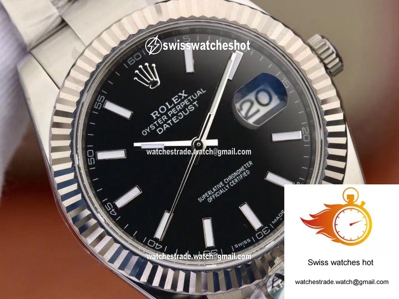 Rolex Datejust 126334 41mm AR Factory Black Dial 4