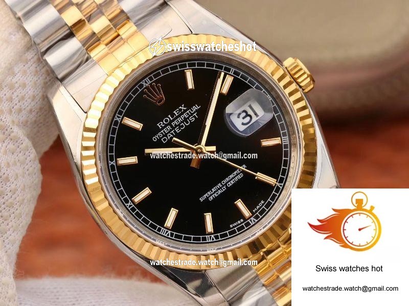 Rolex Datejust 126233 36mm AR Factory Black Dial 4
