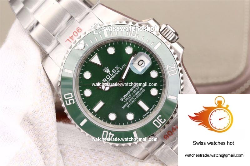 Rolex Submariner Date 116610LV Noob Factory V9 Green Ceramic Bezel 4