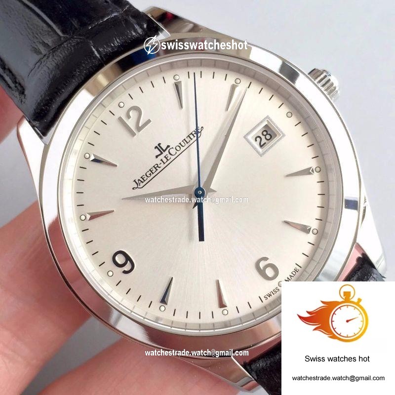 Jaeger-LeCoultre Master Control Date 1548420 ZF Factory Silver Dial 4