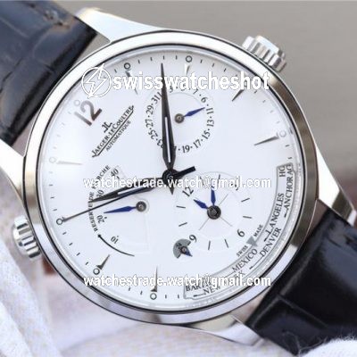 Jaeger-LeCoultre Master Geographic Steel 1428421 Silver Dial 4