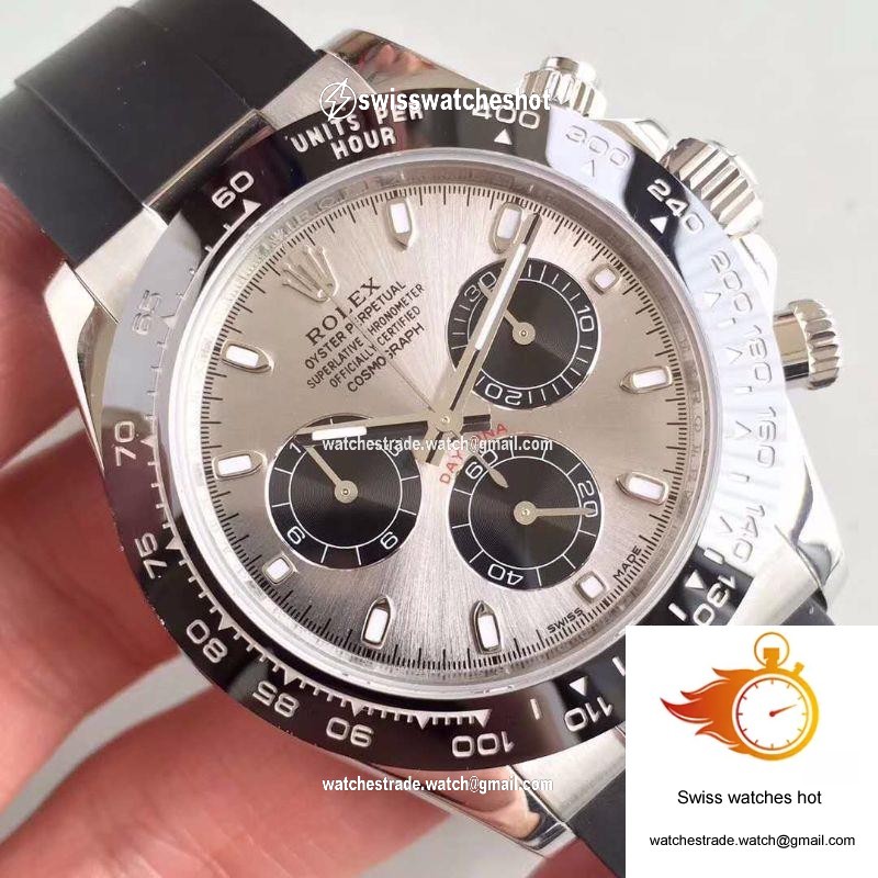 Rolex Daytona Cosmograph 116519LN AR Factory Silver Dial 4