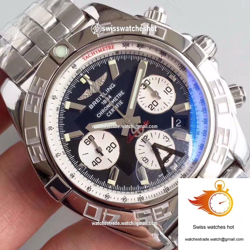 Breitling Chronomat 44MM AB011012/B967/375A GF Factory Dark Blue Dial 4