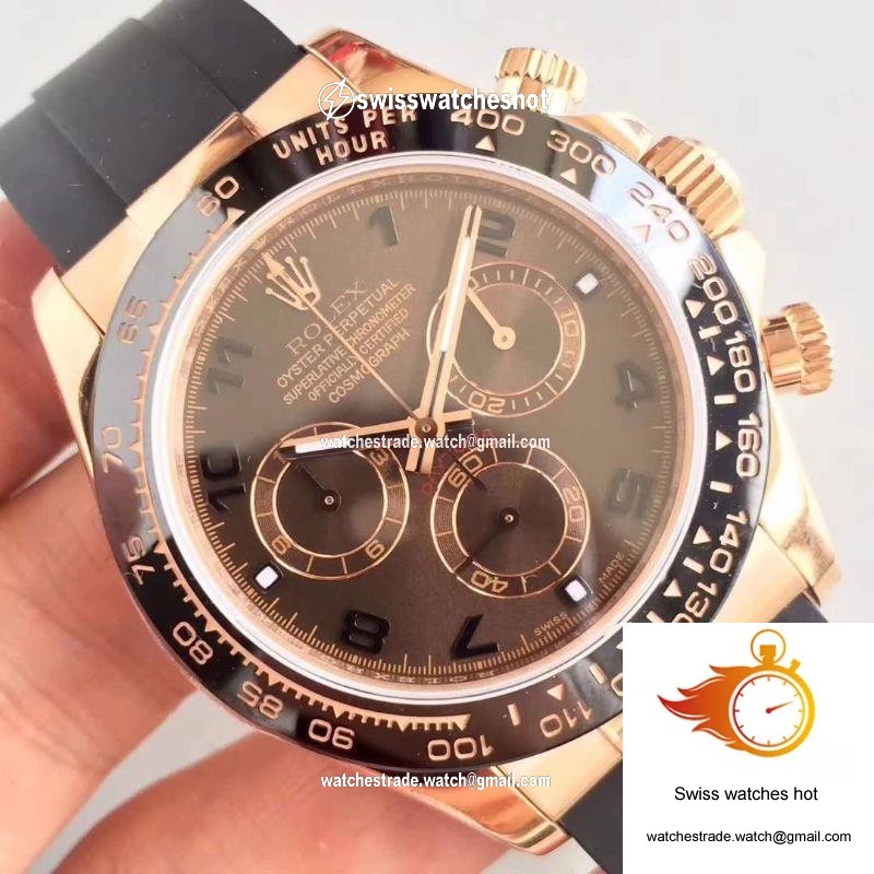 Rolex Daytona Cosmograph 116515LN Noob Factory Chocolate Dial 4