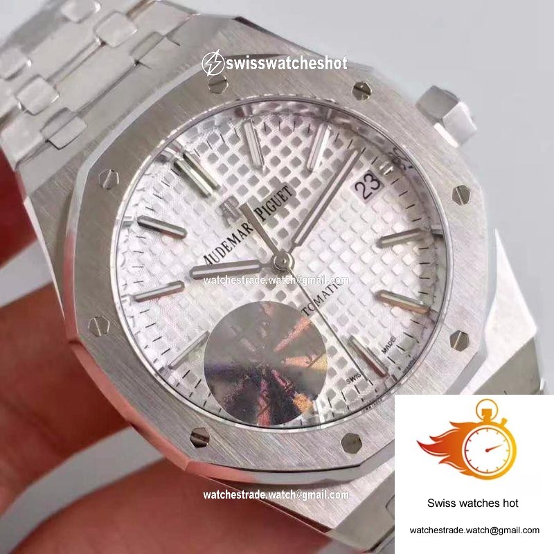 Audemars Piguet Royal Oak 15400 Silver Dial JF Factory V5 4