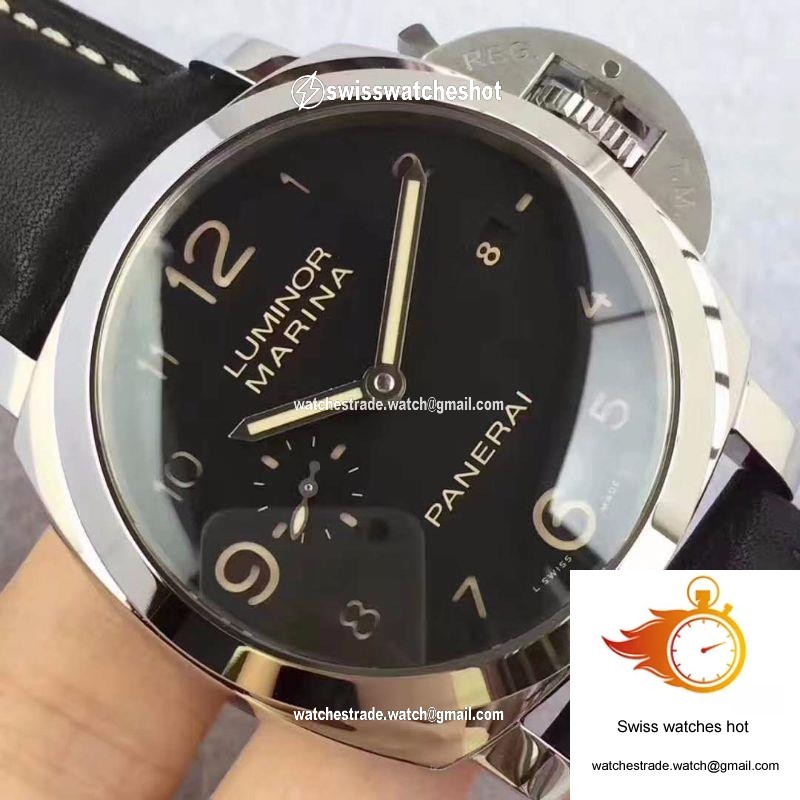 Panerai Luminor Marina 1950 3 Days PAM359 VS Factory V2 Black Dial 4