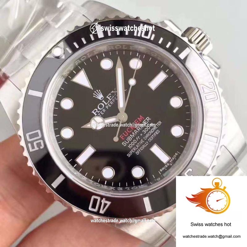 Rolex Submariner 114060 Noob Factory V9 Black Dial 4