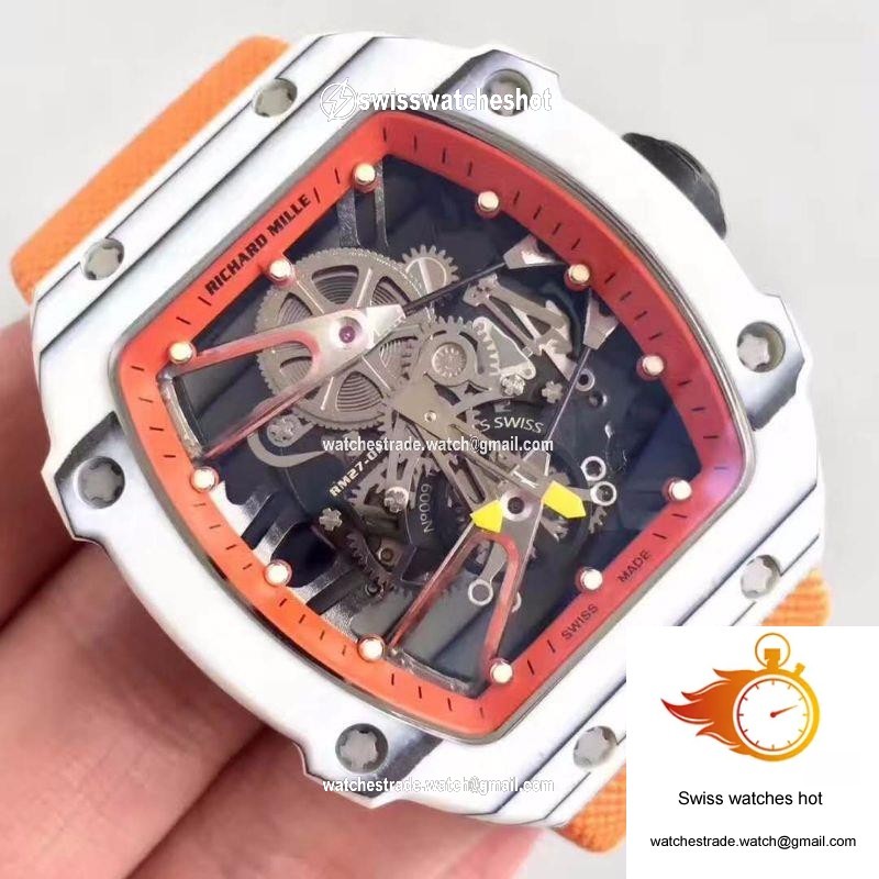 Richard Mille RM27-02 Forged Carbon Black and Skeleton Dial 4