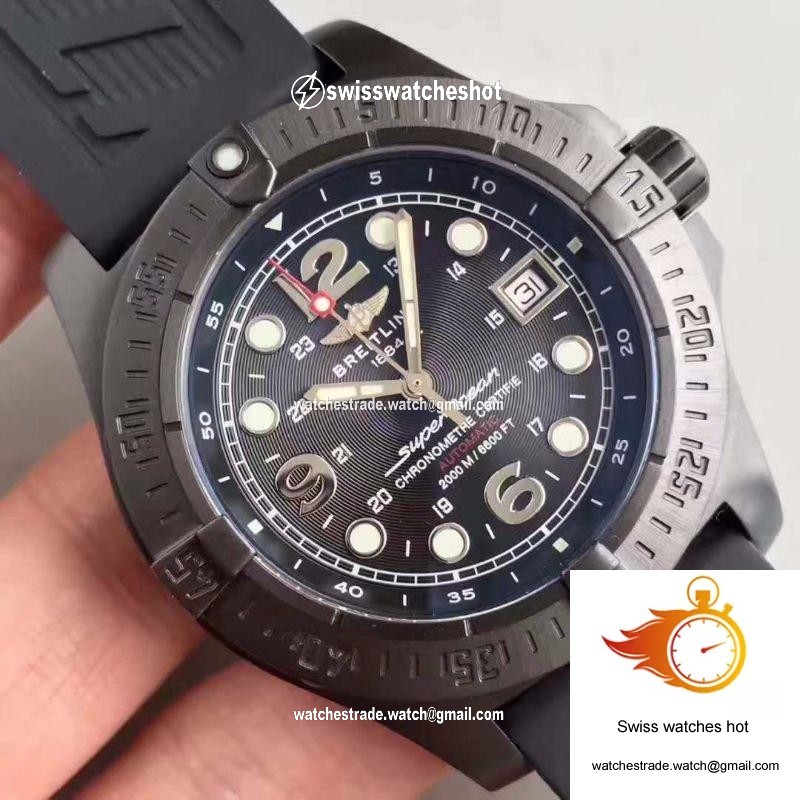 Breitling Superocean Steelfish A17390 GF Factory Black Dial 4
