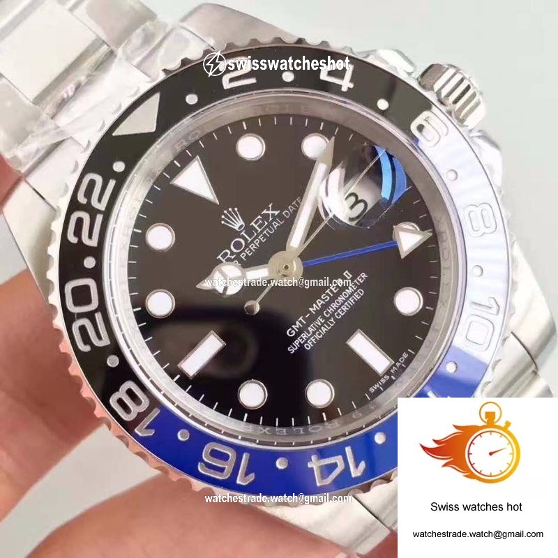 Rolex GMT Master II 116710BLNR Noob Factory V8 Black Dial 4