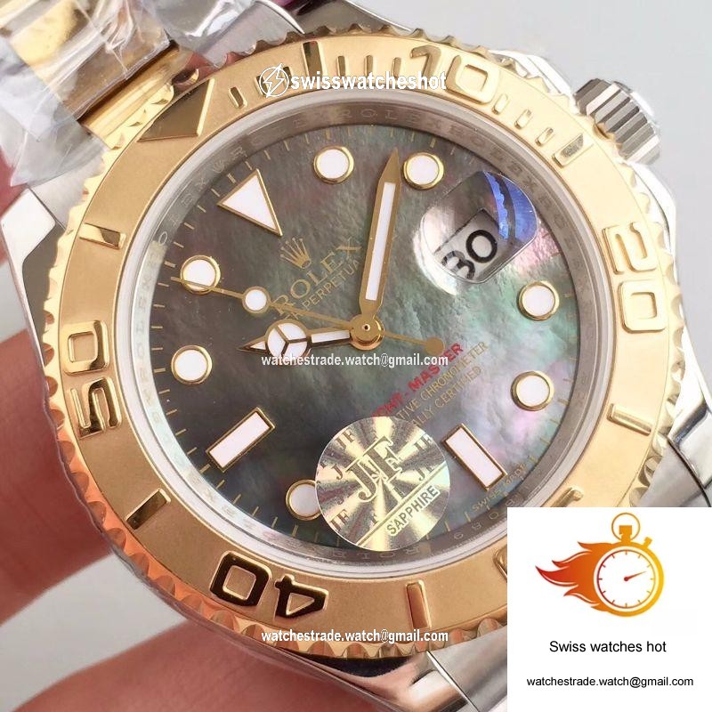 Rolex Yacht Master 116621 40mm JF Factory Patina Dial 4