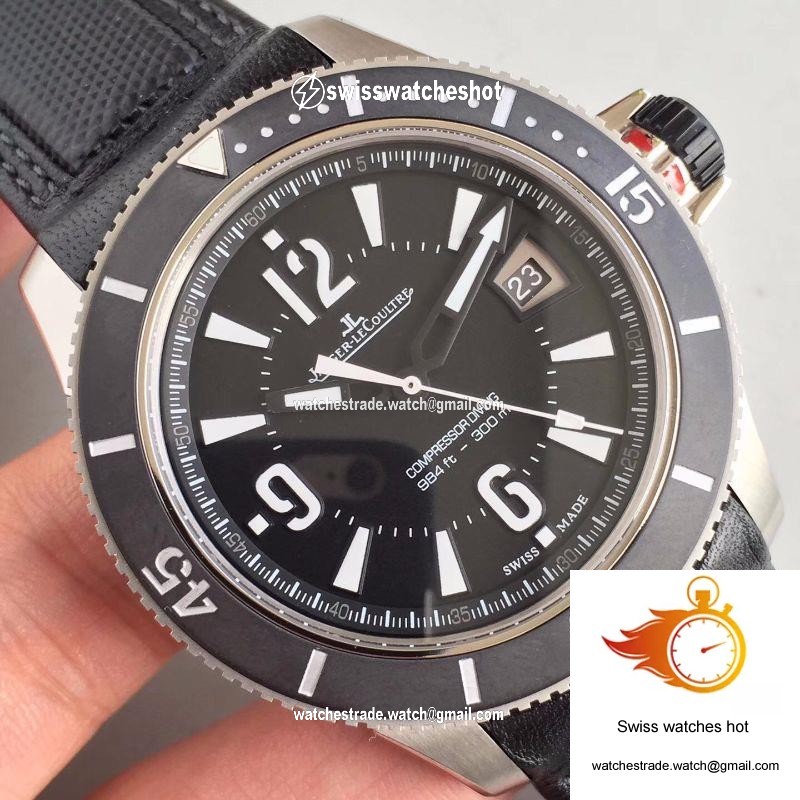 Jaeger-LeCoultre Master Compressor Navy Seals Q2018670 Limited Edition Noob Factory Black Dial 4