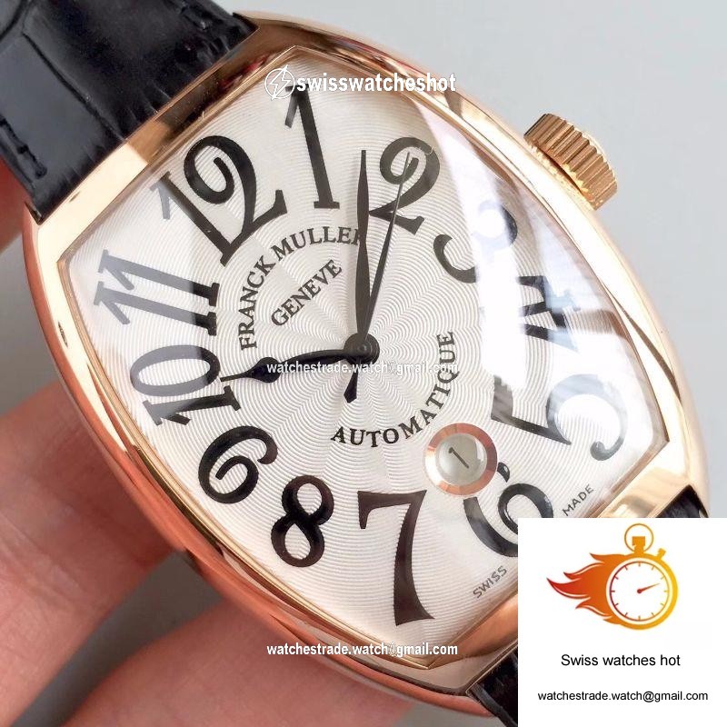 Franck Muller Casablanca Date 8880 C DT GF Factory V2 Silver Dial 4