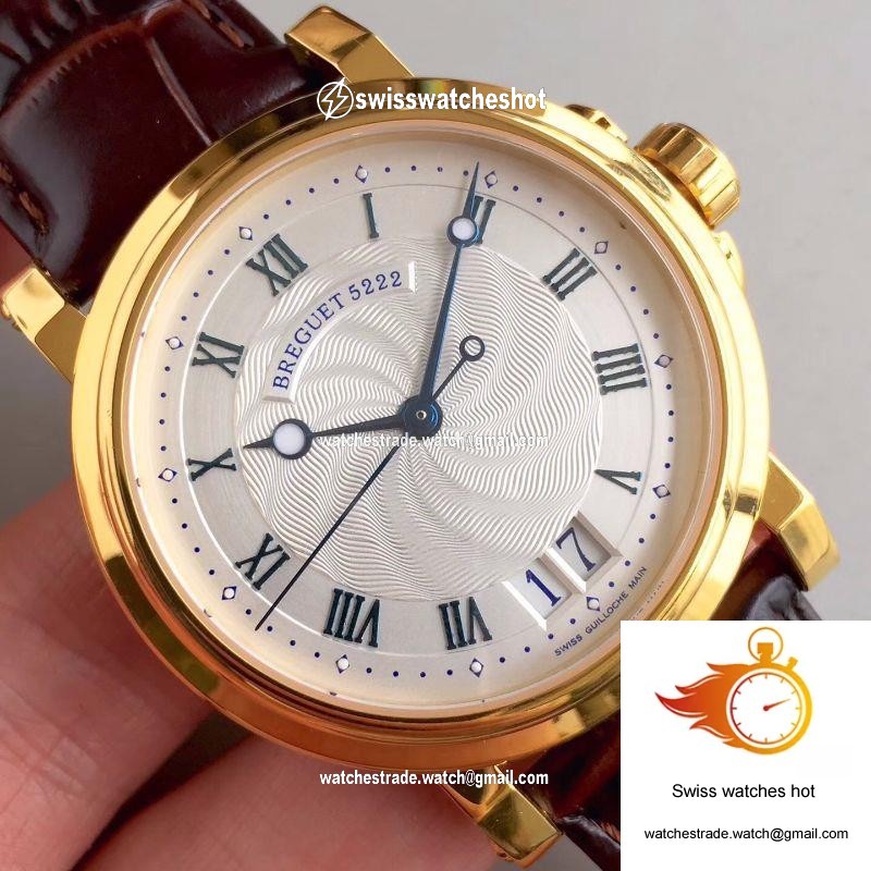 Breguet Marine Big Date 5817 5817BA/12/9V8 Silver Dial HG Factory 4