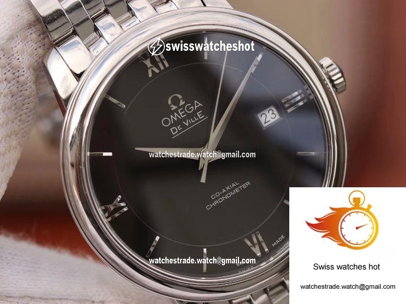 Omega De Ville Prestige 424.10.37.20.01.001 MKS Factory Black Dial 4