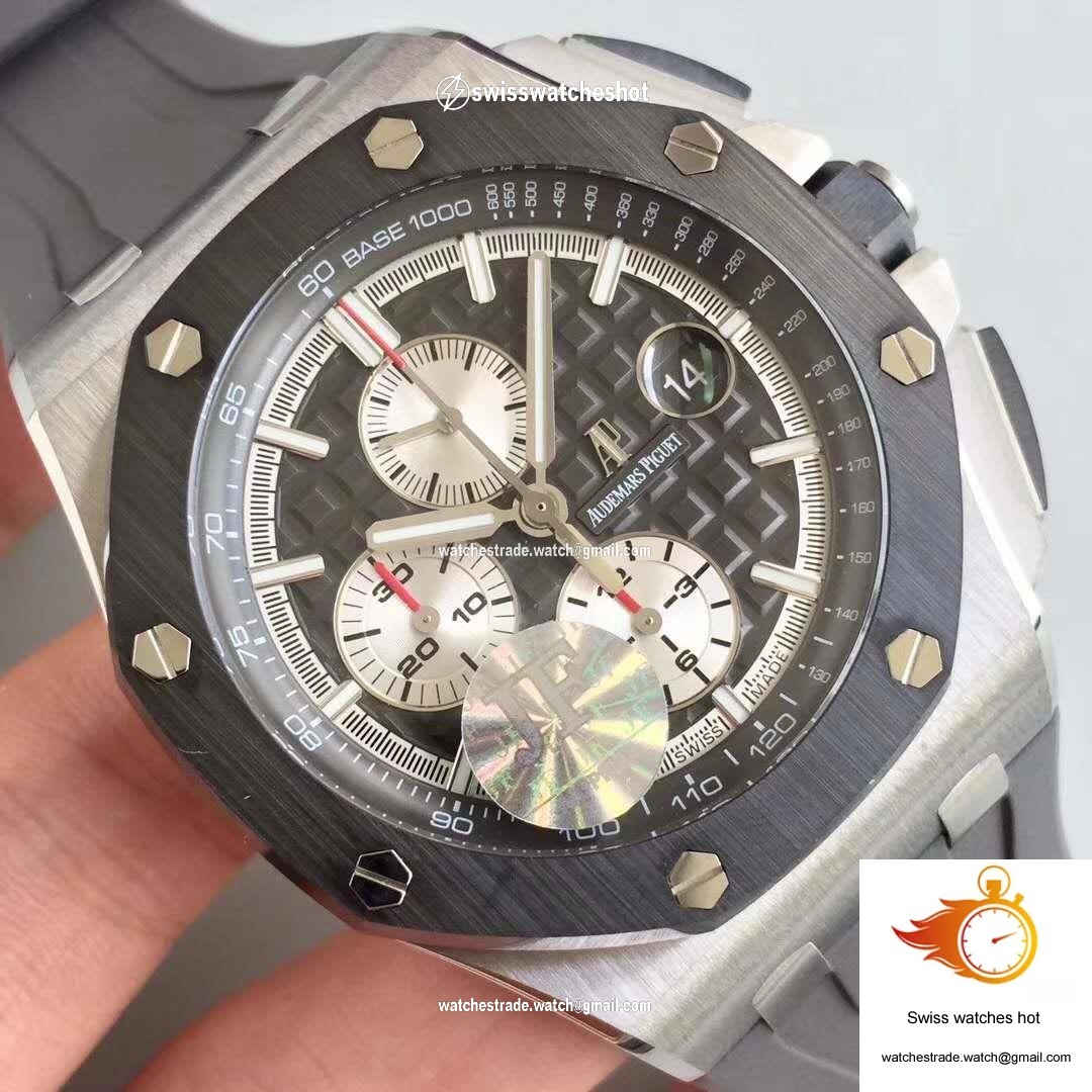 Audemars Piguet Royal Oak Offshore 26400IO.OO.A004CA.01 JF Factory V2 Black Dial 4