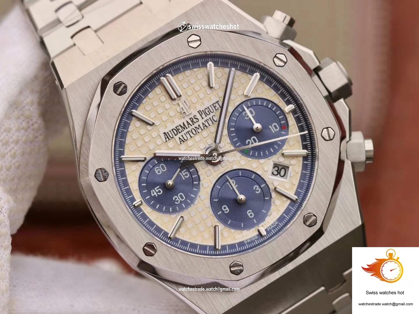 Audemars Piguet Royal Oak OM Factory Ivory Dial 4