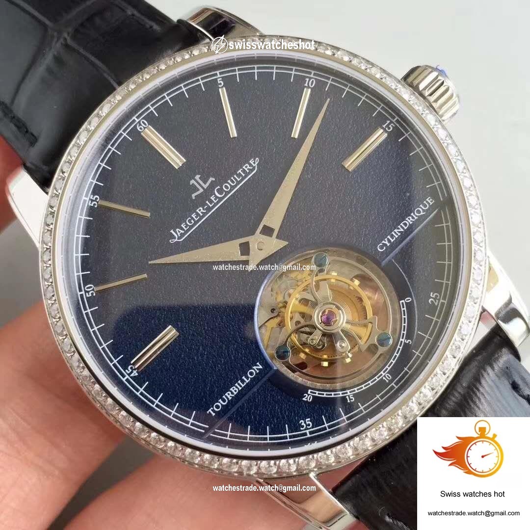Jaeger-LeCoultre Master Grande Tradition Tourbillon R8 Factory Blue Dial 4