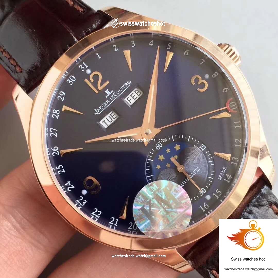 Jaeger-LeCoultre Master Calendar 1552520 KM Factory Blue Dial 4