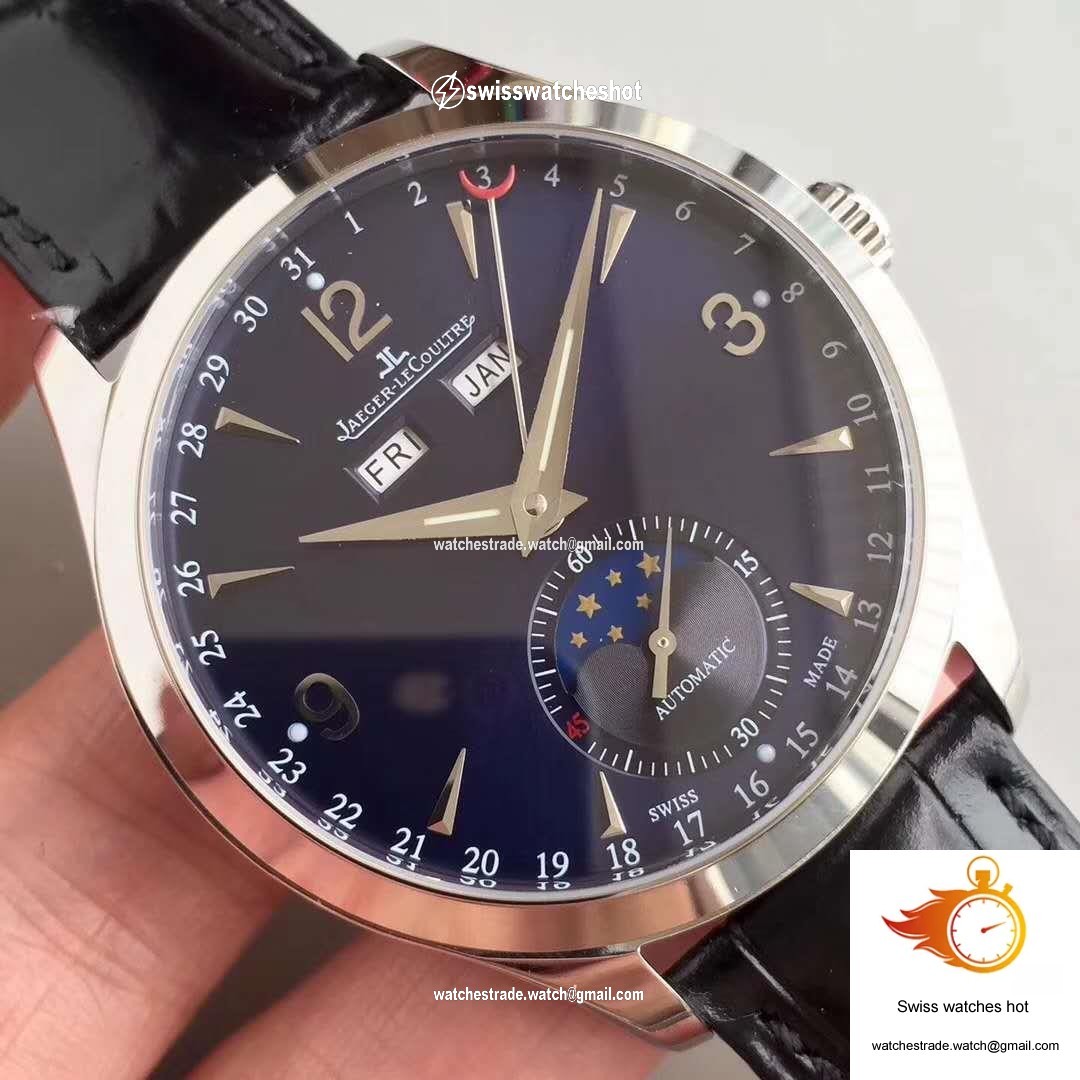 Jaeger-LeCoultre Master Calendar 1558420 KM Factory Blue Dial 4