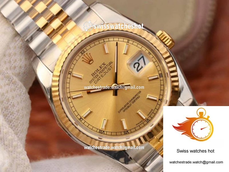 Rolex Datejust 36MM 116233 AR Factory V2 Champagne Dial 4