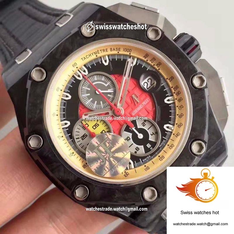 Audemars Piguet Royal Oak Offshore Grand Prix 26290IO.OO.A001VE.01 JF Factory V3 Red Dial 4