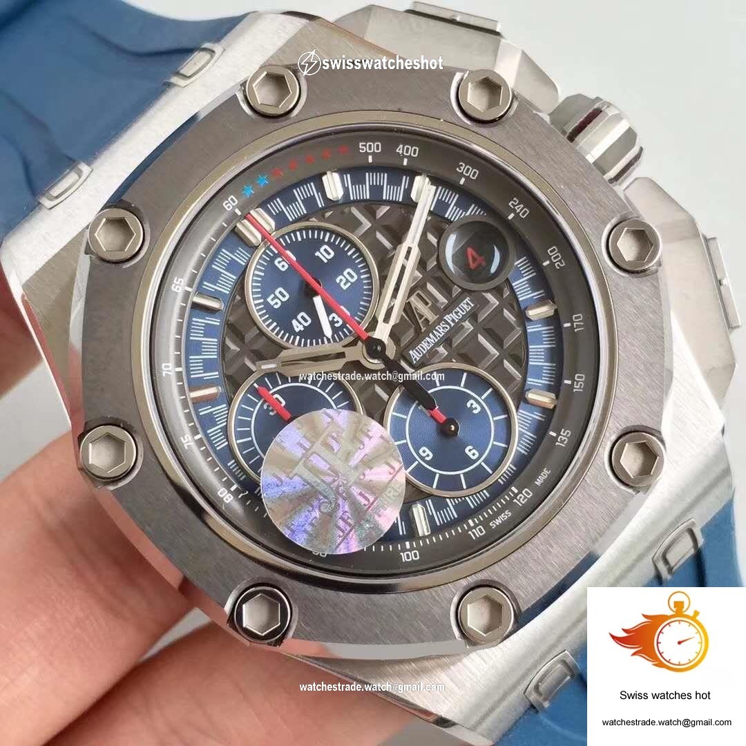 Audemars Piguet Royal Oak Offshore Michael Schumacher 26568PM.OO.A021CA.01 JF Factory V8 Dark Grey Dial 4