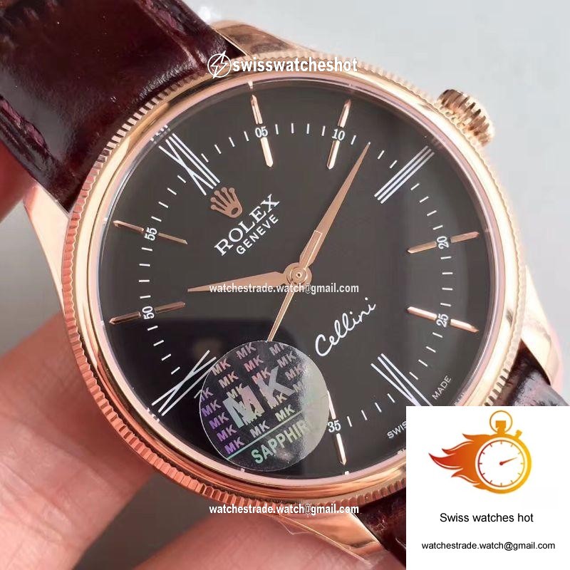 Rolex Cellini 50505 MKS Factory V4 Black Dial 4