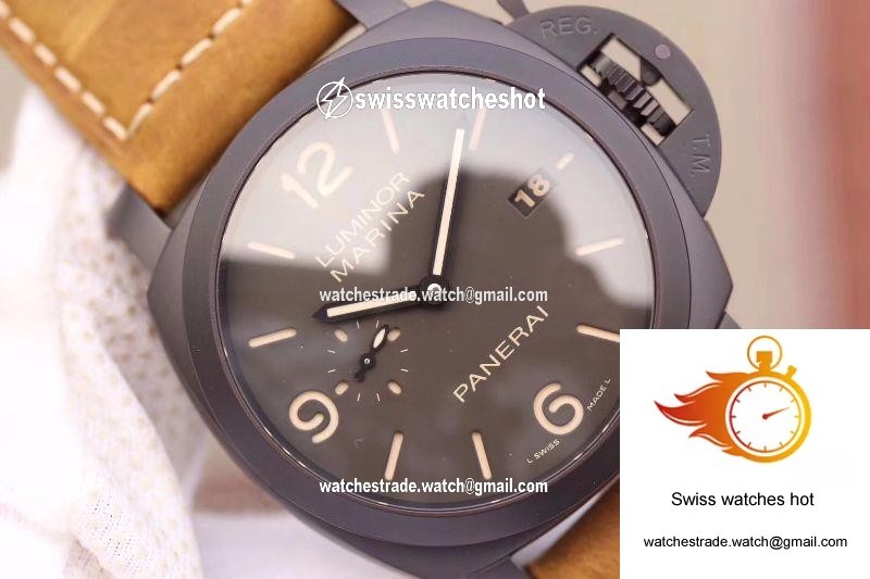 Panerai Luminor Marina 1950 3 Days PAM386 VS Factory Black Dial 4
