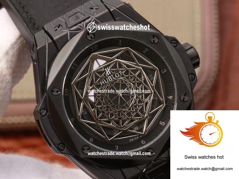 Hublot Big Bang Sang Bleu Magic 415.CX.1112.VR.MXM18 TMF Factory Black Dial 4