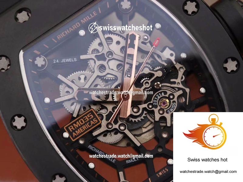 Richard Mille RM35-02 Americas KV Factory Skeleton Dial 4