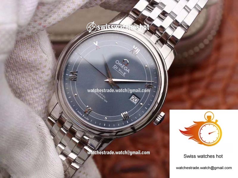 Omega De Ville Prestige 424.10.40.20.03.002 MKS Factory Blue Dial 4